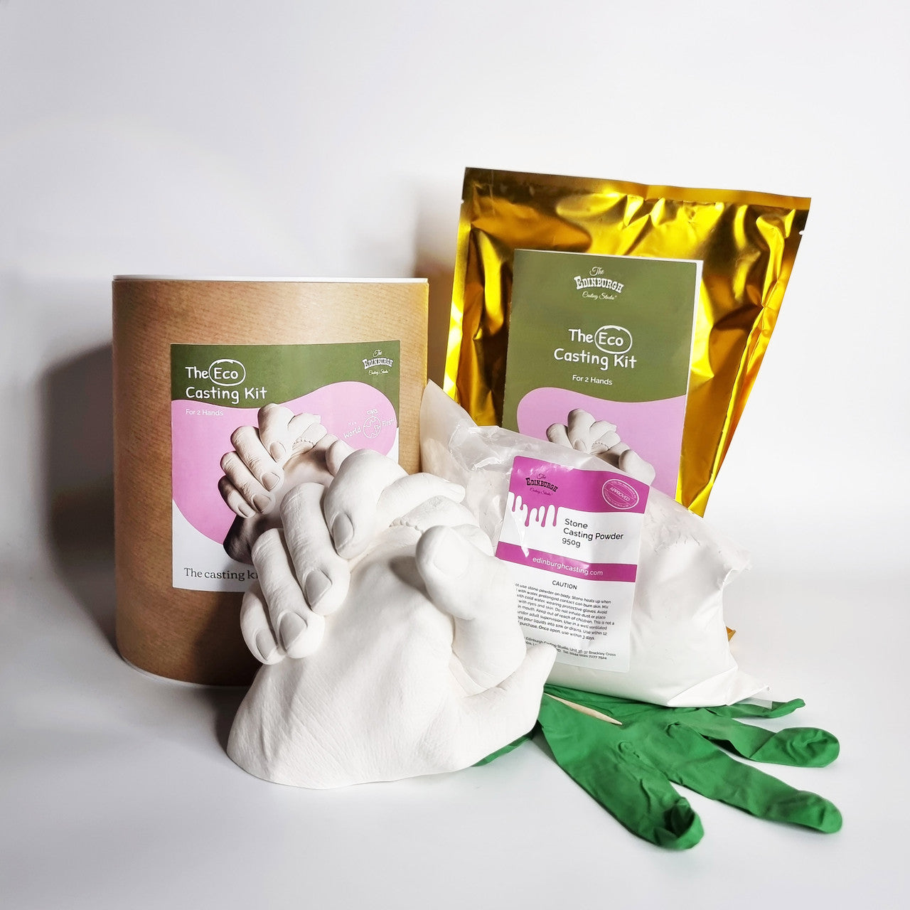 The World's first Eco-Friendly Hand Casting Kit