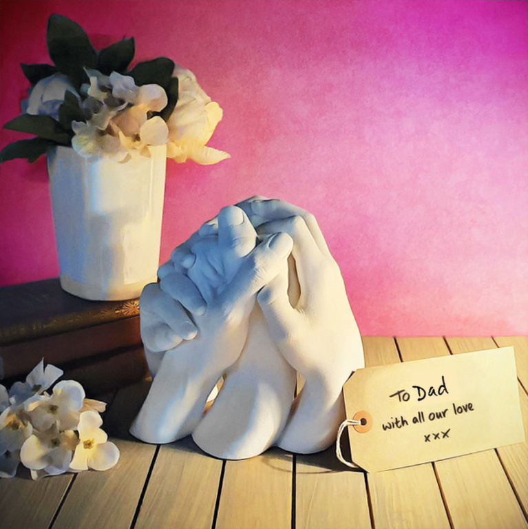 Our Family Hand Casting Kit for 3 to 4 hands