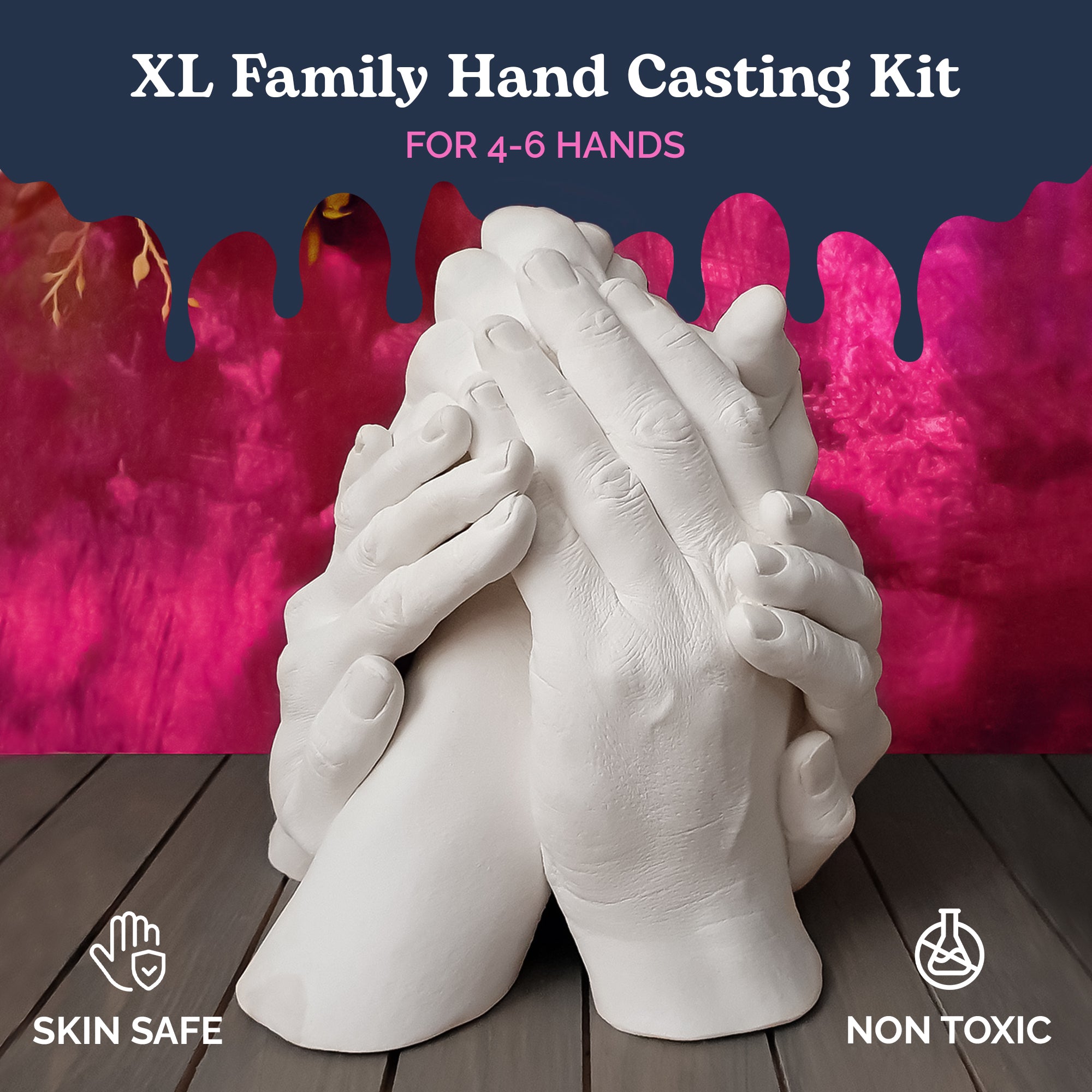 Edinburgh Casting Studio XL Family Hand Casting Kit