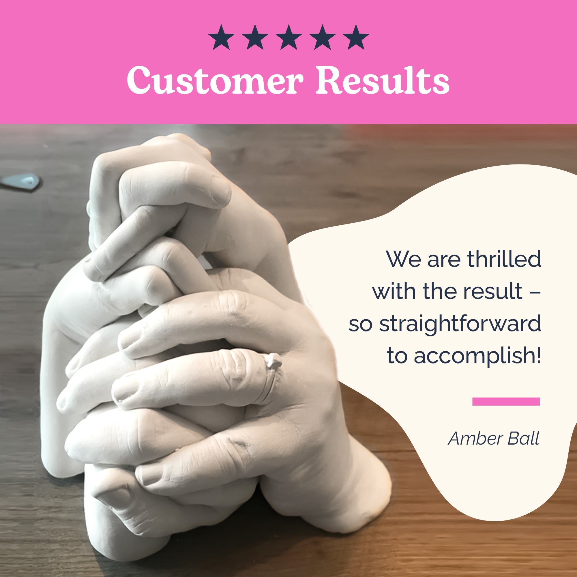 XL Family Hand Casting Kit: For 4-6 Hands