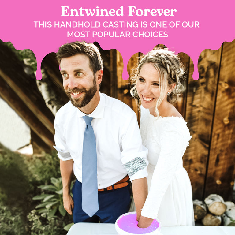Premium Couple Hand Casting Kit: For 2 Hands