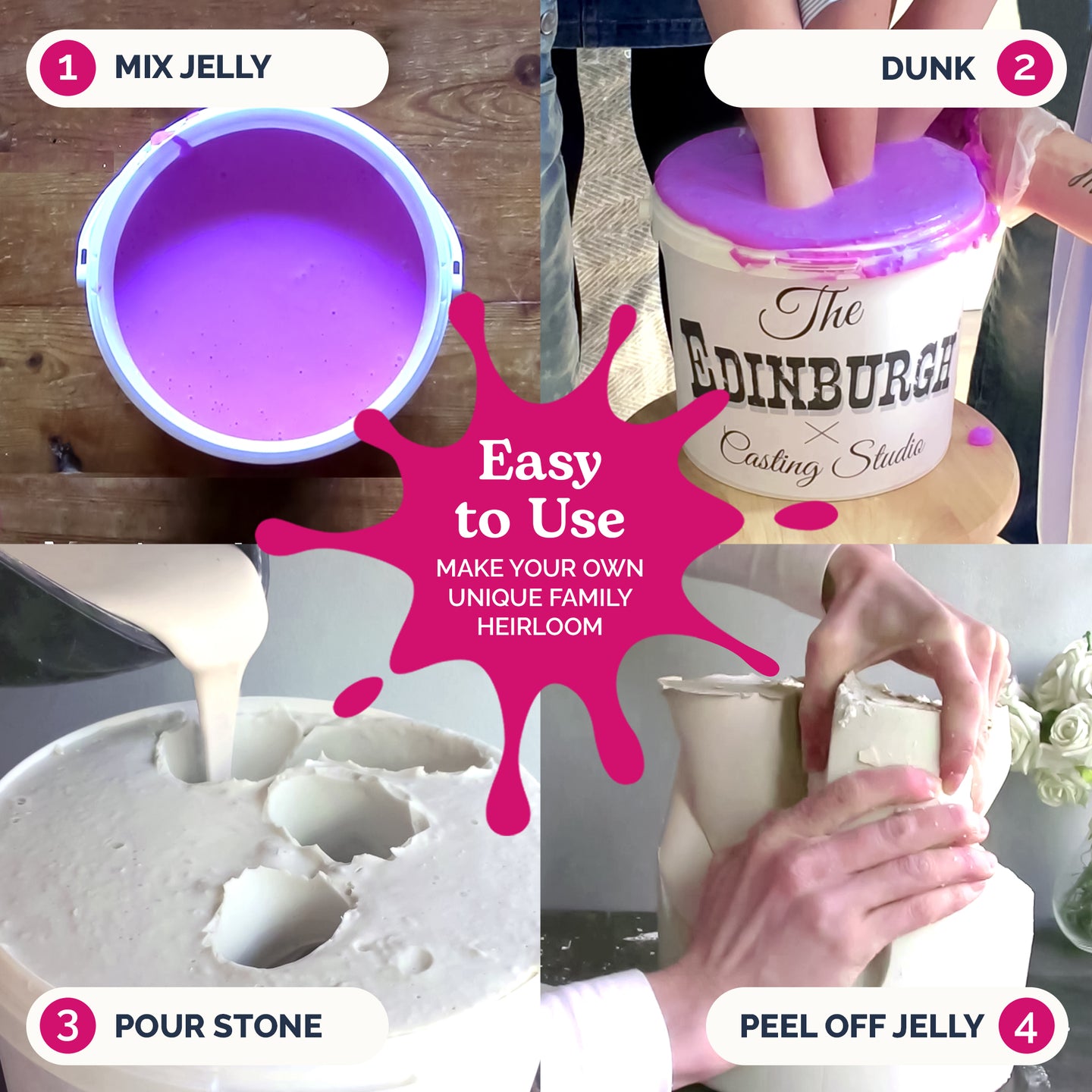 WorldFamous Edinburgh Hand Casting Kits Edinburgh Casting Studio